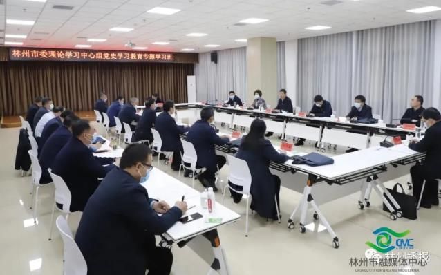 林州市委理论学习中心组党史学习教育专题学习班举行